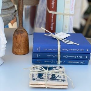 Book bundles for home decor